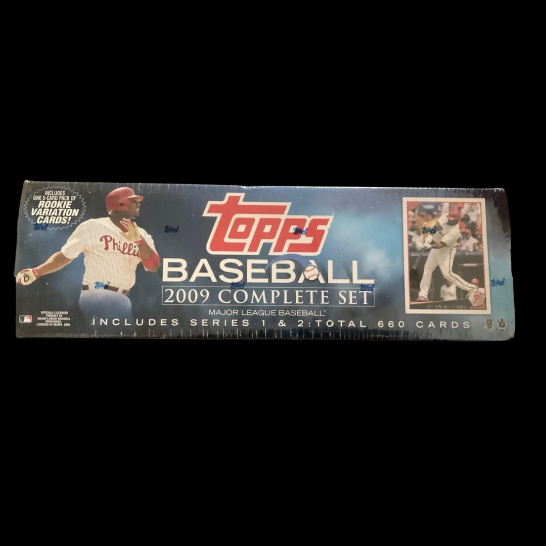 2009 Topps Baseball Complete Set (660) Factory Sealed Series 1 & 2