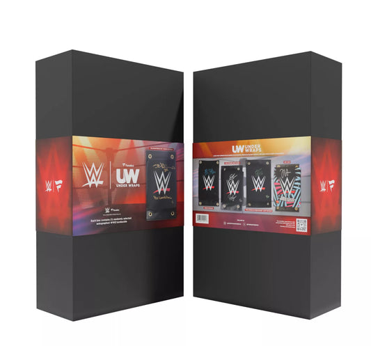WWE 2026 Under Wraps Autographed Turnbuckle Pads