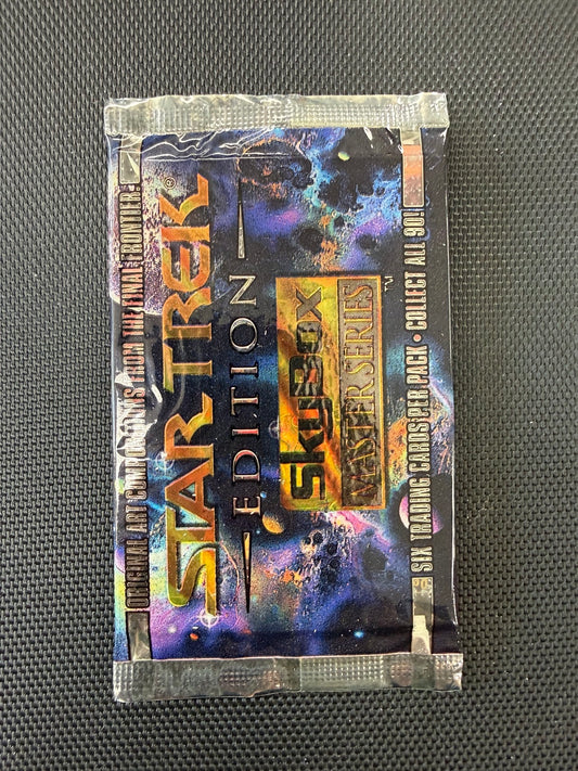 1993 SkyBox Star Trek Master Series Trading Card Pack front