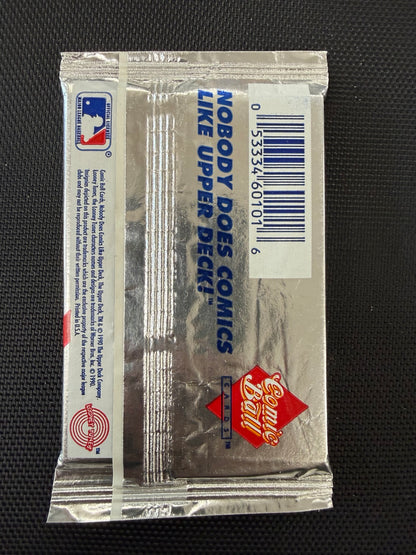1990 Upper Deck Looney Tunes Comic Ball Trading Card Pack back