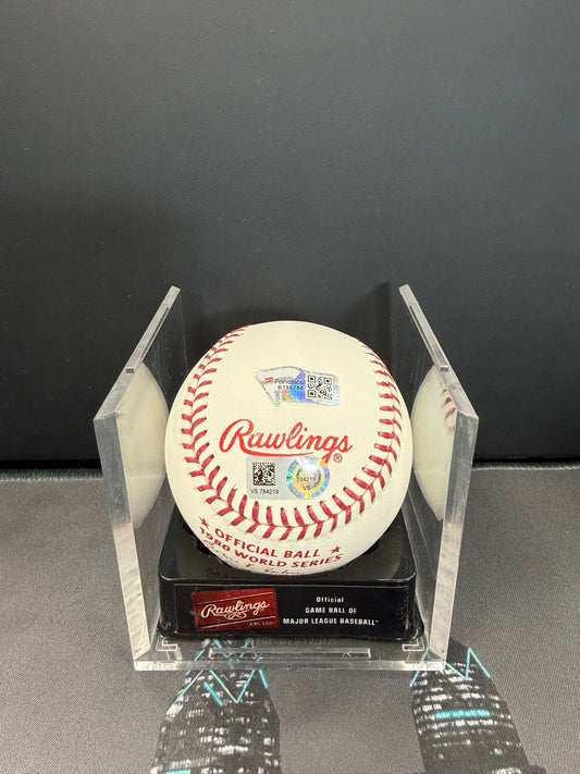Mike Schmidt Philadelphia Phillies Autographed 1980 World Series Logo Baseball with "80 WS MVP" Inscription