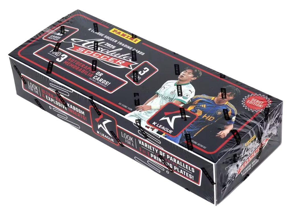 2025 Panini Absolute K League Soccer Hobby Box — Sealed product packaging