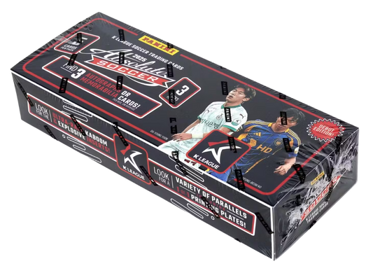 2025 Panini Absolute K League Soccer Hobby Box — Sealed product packaging