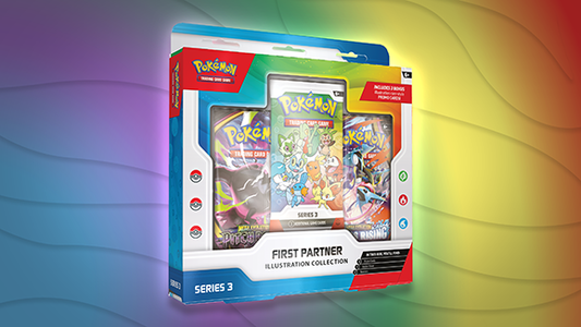 Pokémon First Partner Illustration Collection—Series 3 — Sealed product packaging