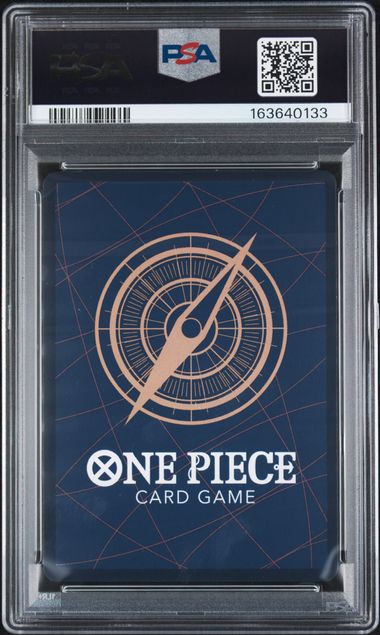 2025 One Piece Monkey D. Luffy OP13-118 Alternate Art PSA 9 back cert 163640133