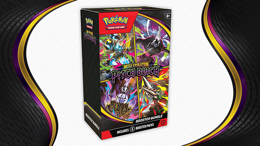 Pokémon Mega Evolution—Pitch Black Booster Bundle — Sealed product packaging