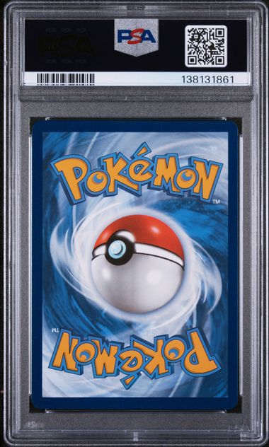 2025 Pokémon Mega Lucario ex #160/132 Ultra Rare PSA 10 back