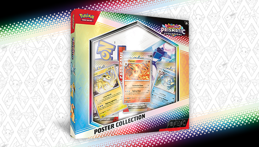 Pokémon Scarlet & Violet—Prismatic Evolutions Poster Collection — Sealed product packaging