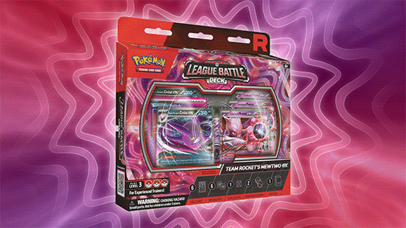 2025 Pokémon Team Rocket’s Mewtwo ex League Battle Deck — Sealed product packaging